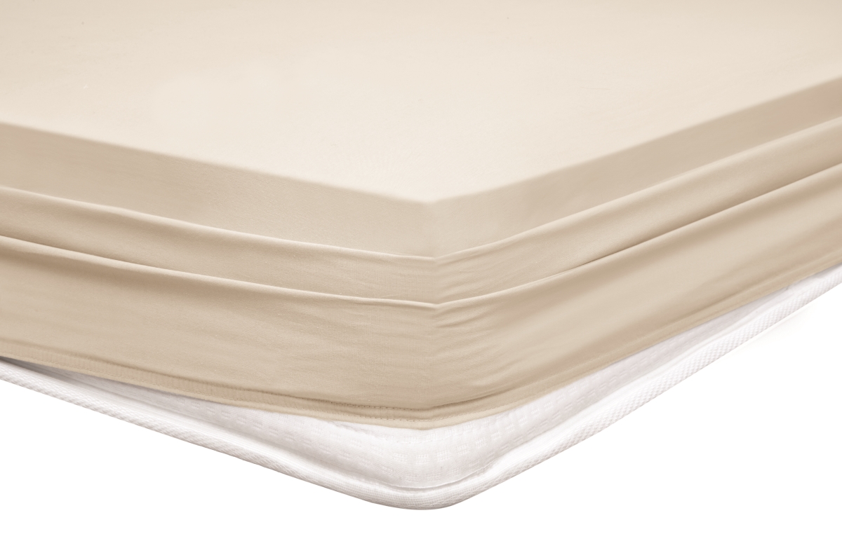 01617653 King Size Penny Fitted Sheet - Beige