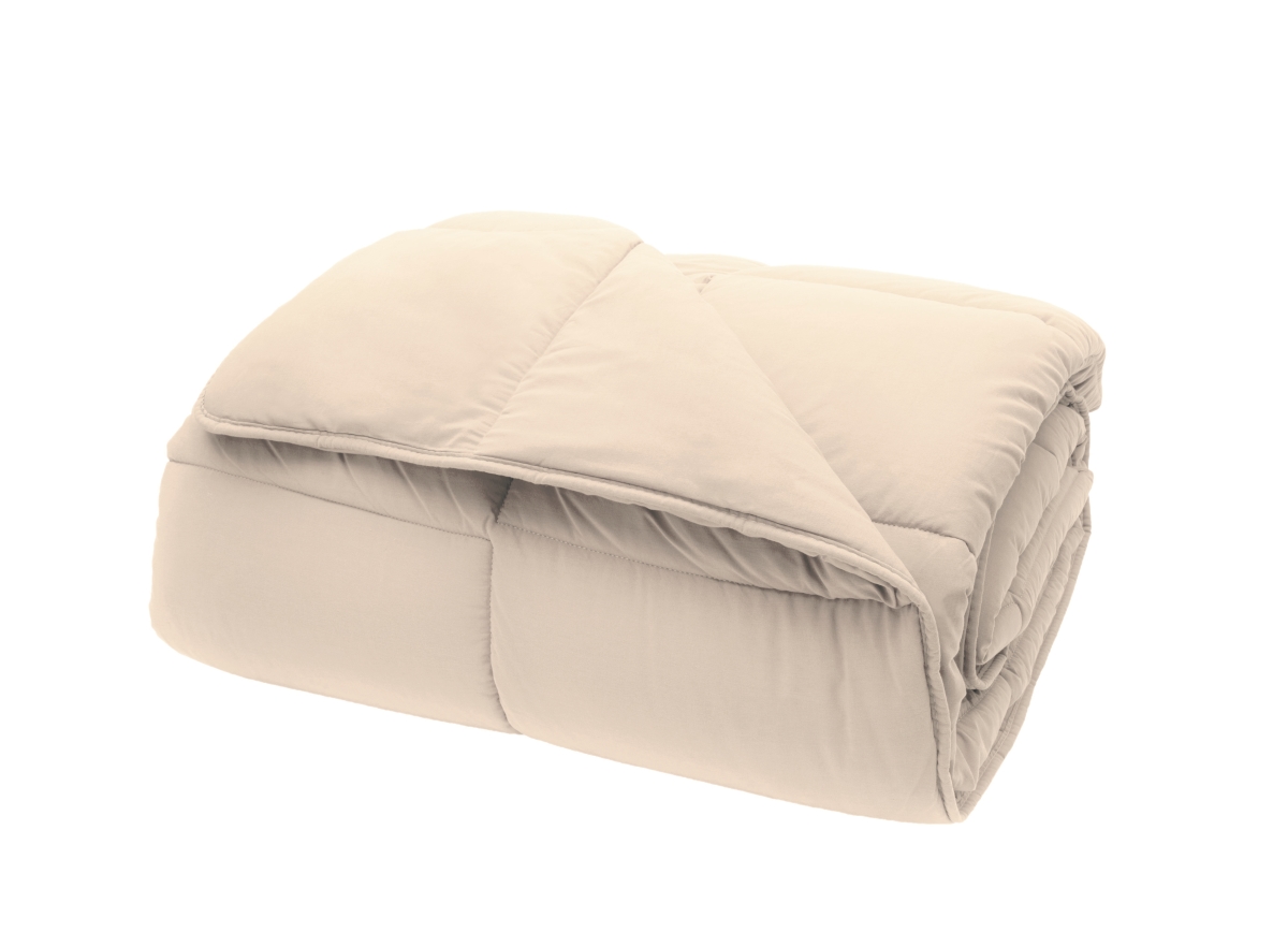 01617573 Queen Size Penny Quilt 300Gr - Beige
