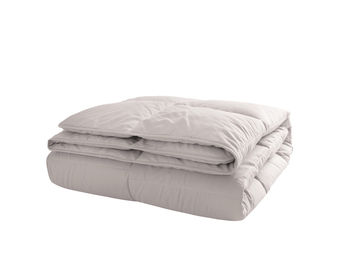 01617575 Queen Size Penny Quilt 300Gr - Gray