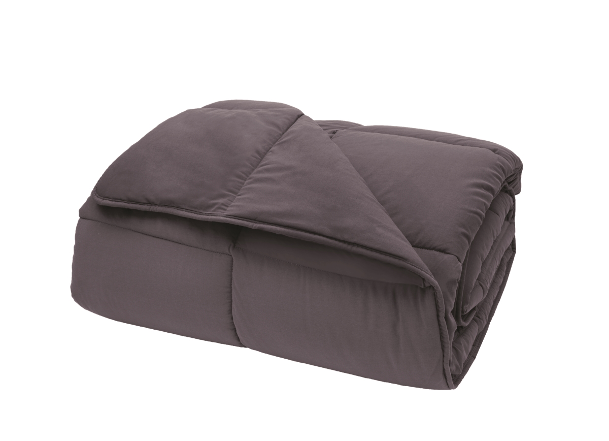 01617590 King Size Penny Quilt 300Gr - Anthracite