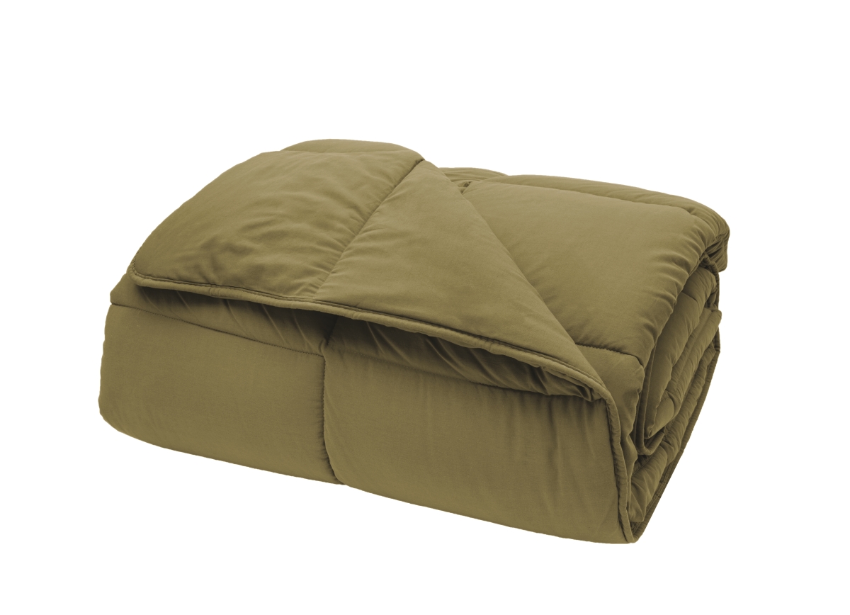01617587 King Size Penny Quilt 300Gr - Green