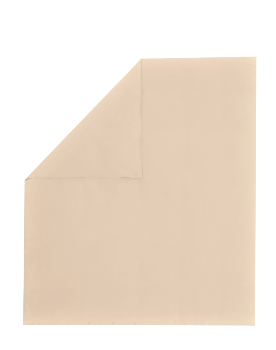 King Size Penny Duvet Cover - Beige