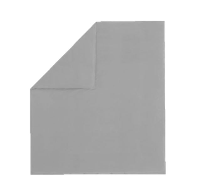 01617646 King Size Penny Duvet Cover - Gray