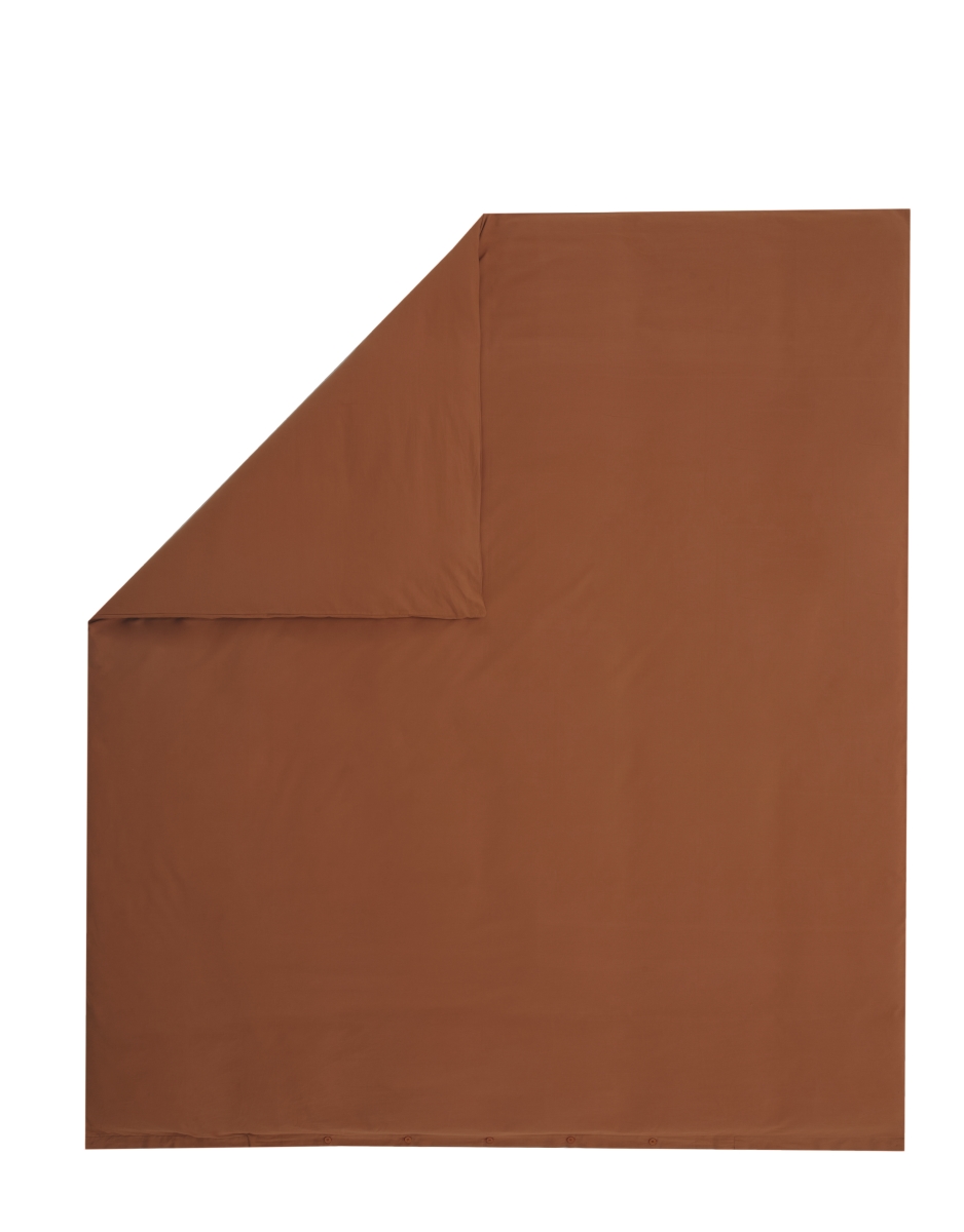 01617649 King Size Penny Duvet Cover - Brick Red
