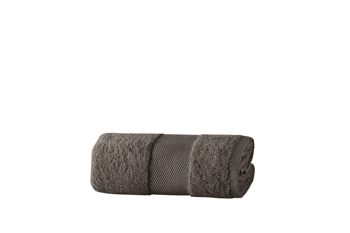 Picture of Yatas Bedding 01237490 11.8 x 19.7 in. Essentials Guest Towel - Anthracite
