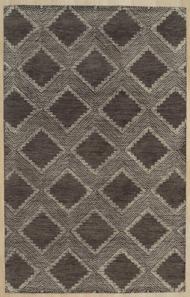 T182CH5X8 5 x 8 ft. Spring 2020 Contemporary Area Rug, Charcoal