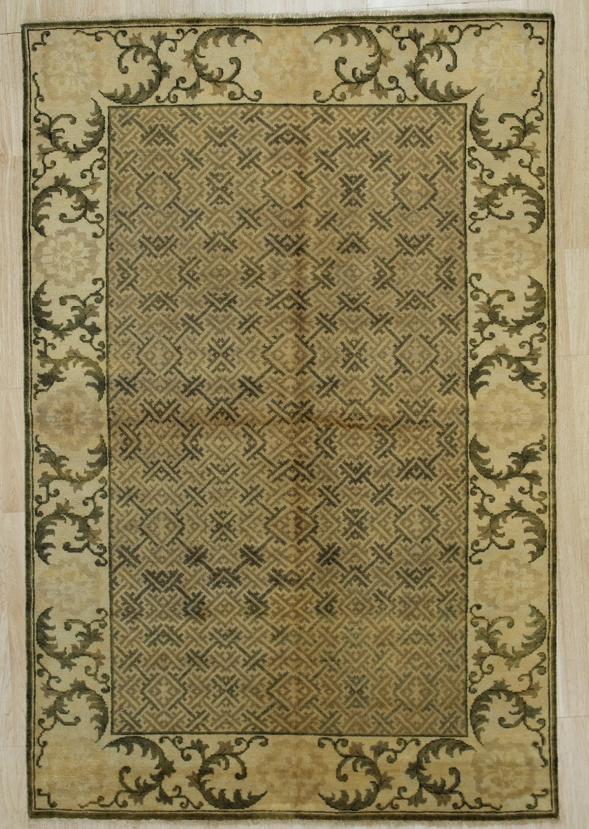 9 x 12 ft. Ningxia Transitional Area Rug - Beige