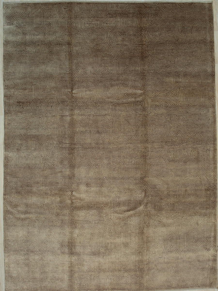 6 x 9 ft. Ningxia Transitional Area Rug - Gold