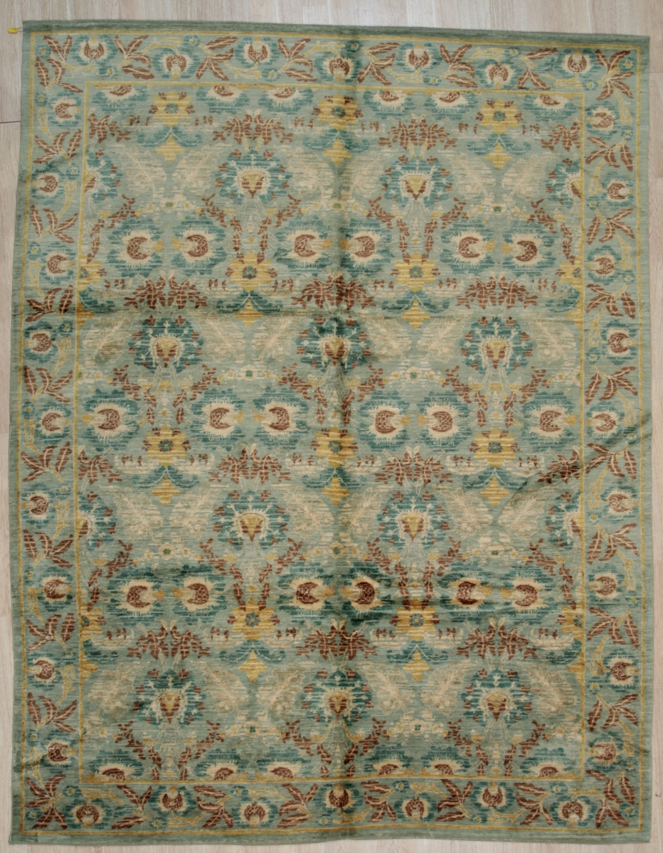 8 x 10 ft. Spanish Transitional Area Rug, Green
