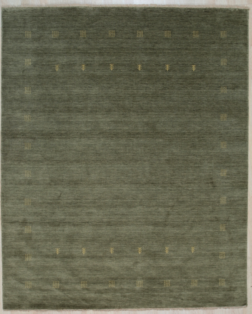 9 x 12 ft. Lori Baft Contemporary Area Rug, Green