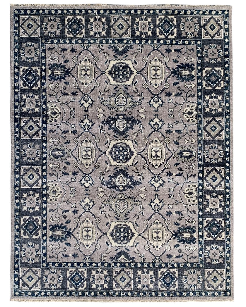 8 x 10 ft. Rina Traditional Area Rug, Grey