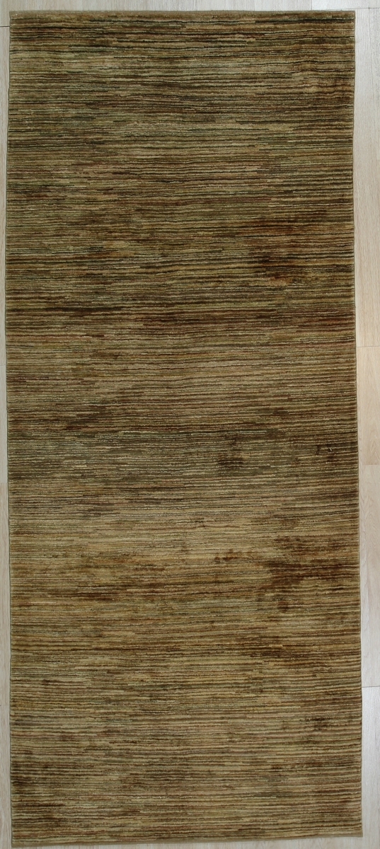 FA7077GD3X10 3 x 10 ft. Turkish Knot Transitional Area Rug, Gold
