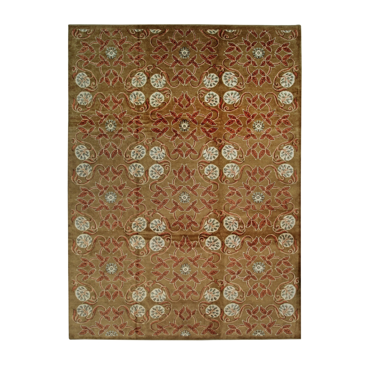 FAF165RT10X14 10 x 14 ft. Rust Transitional All Over Ningxia Rectangle Area Rug