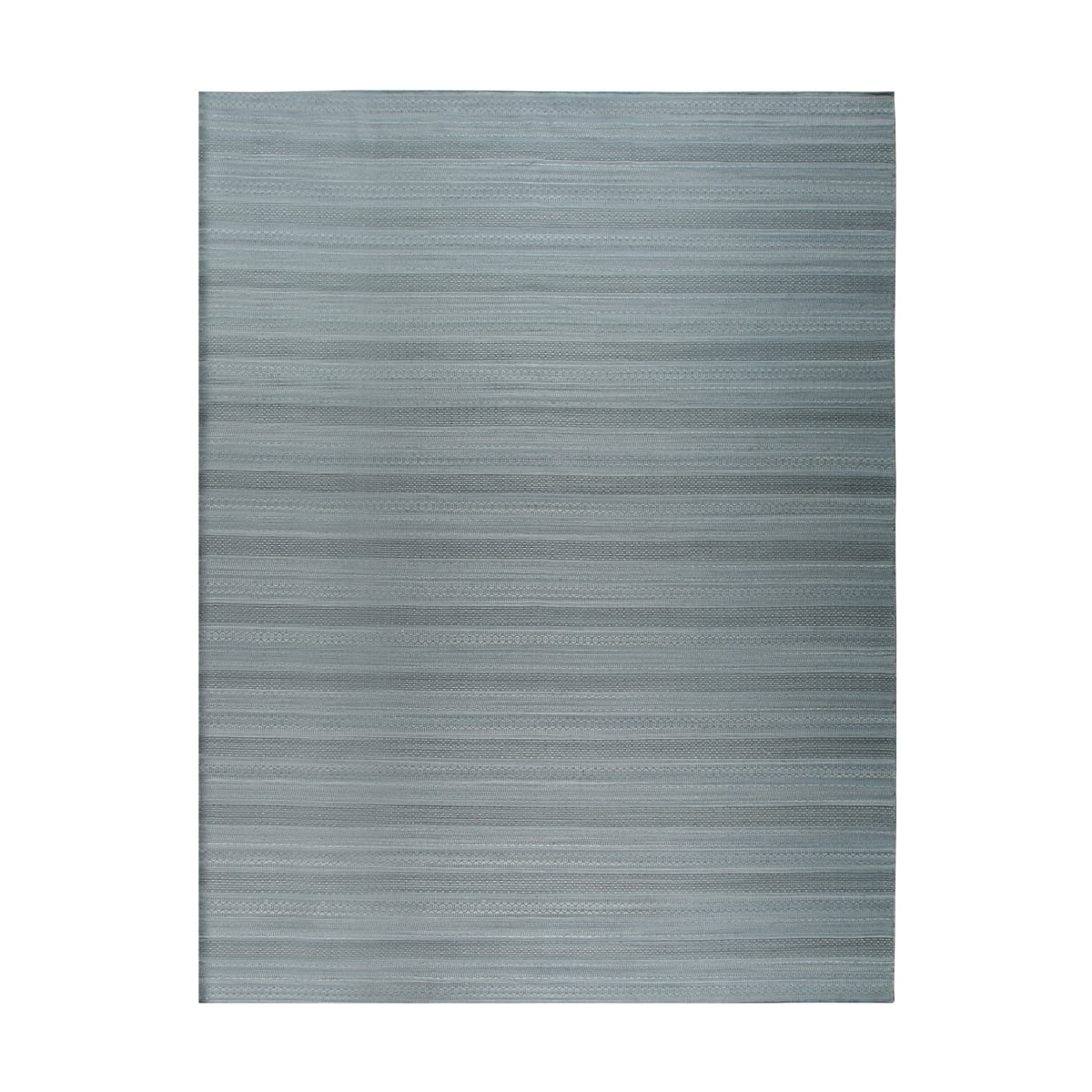 VW31GY4X6 4 x 6 ft. Hand-Knotted Gray Wool Ingrain Design Rectangle Area Rug