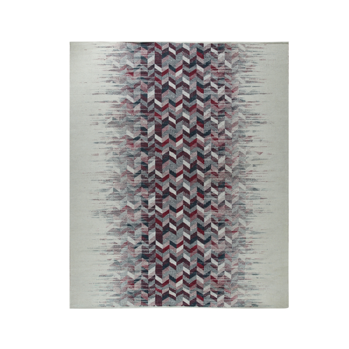 SM001MU4X6 4 x 6 ft. Multi Color Contemporary Modern Flatweave Rectangle Area Rug