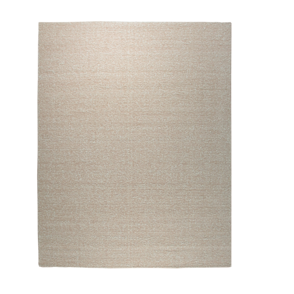 FM41PK8X10 8 x 10 ft. Pink Hand-Knotted Wool Plush Flatweave Loom Rectangle Area Rug