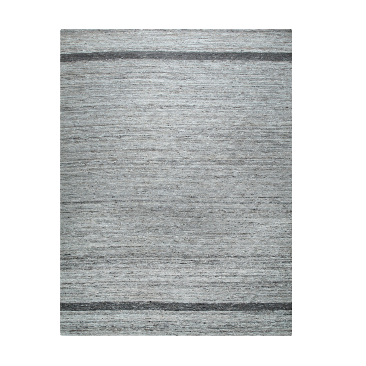 ZCI14GY9X12 9 x 12 ft. Transform Your Space with Gray Handwoven Wool Rectangle Area Rug