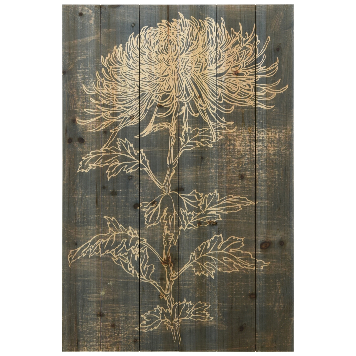 Picture of Empire Art Direct ADL-132031-3624 36 x 24 in. Indigo Dance II Arte De Legno Digital Print on Solid Wood Wall Art