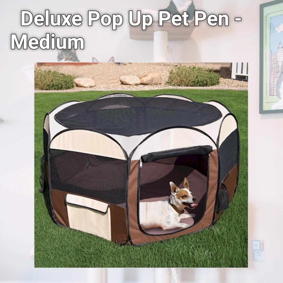Picture of Ware W-02080 Deluxe Pop Up Pet Pen - Medium