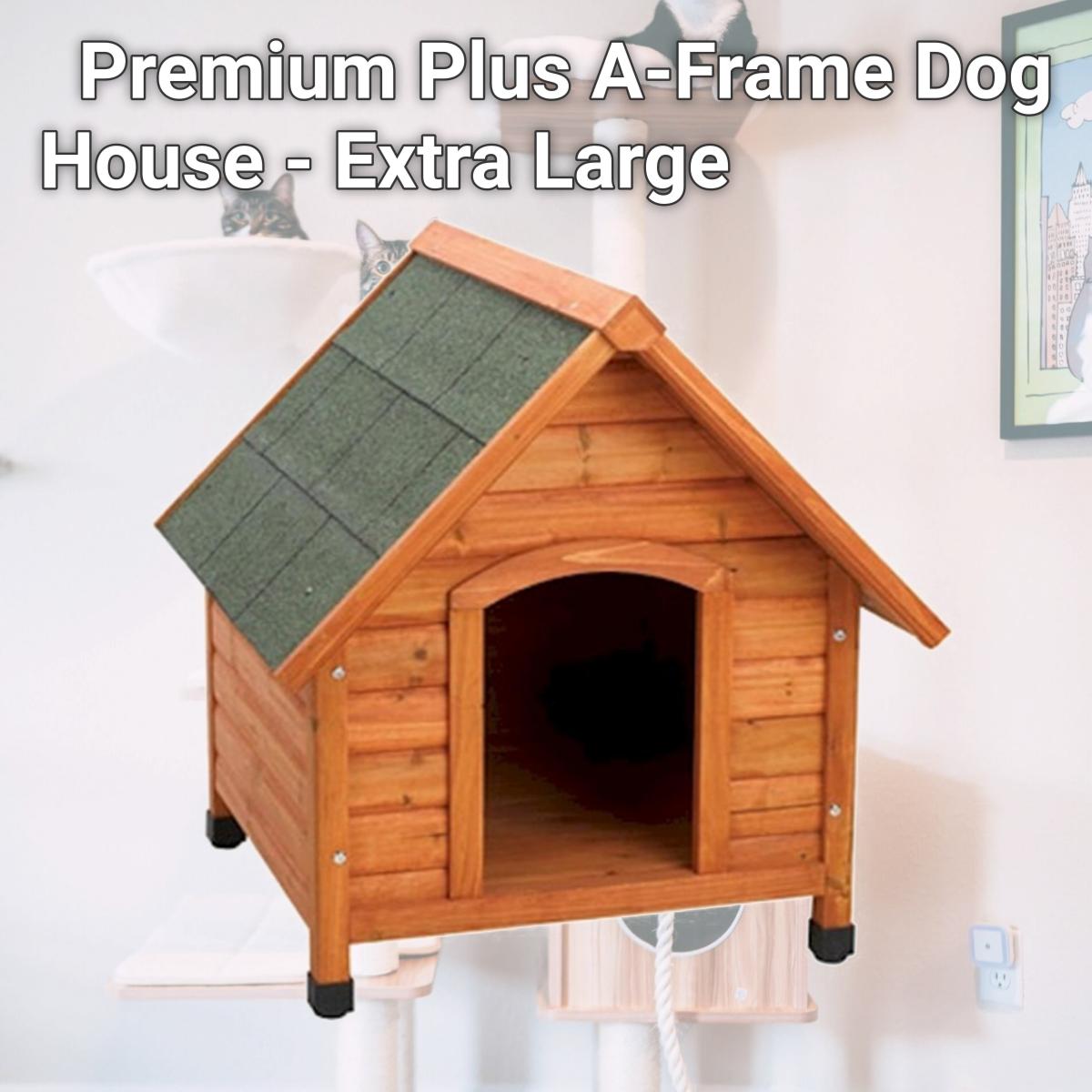 Picture of Ware W-01708 Premium Plus A-Frame Dog House - Extra Large