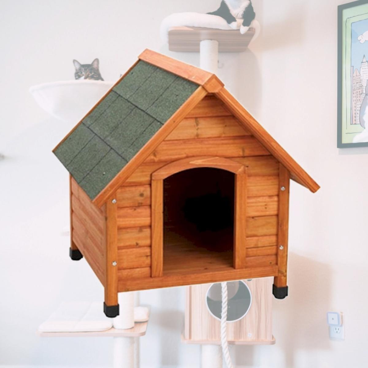 Picture of Ware W-01708 Premium Plus A-Frame Dog House - Extra Large