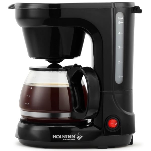 Picture of Holstein Housewares HH-0914701B 5 Cup Coffee Maker
