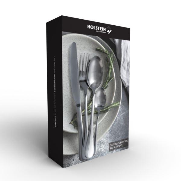 Picture of Holstein Housewares HH-07239001SS 16-Piece Flatware Set