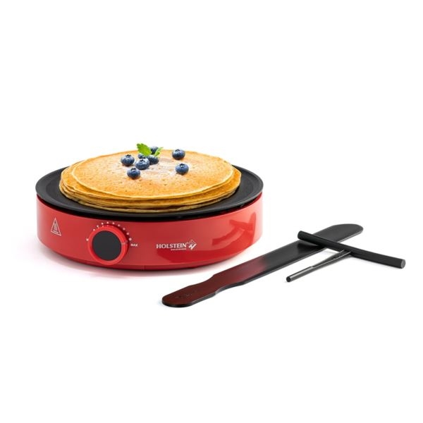 Picture of Holstein Housewares HH-09217002R 12 Inch Crepe Maker