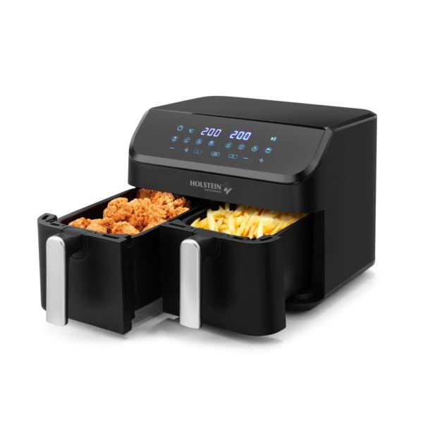 Picture of Holstein Housewares HH-09202019B 9.5-Qt Dual Basket Digital Air Fryer