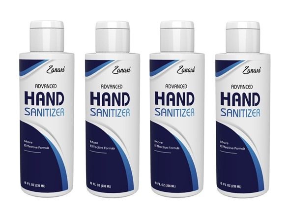 12 PACK 8 OZ- COD 201 8 oz Hand Soap Professional Unscented Sanitizing Skin Wipe - Box of 12 -  GoProfessional