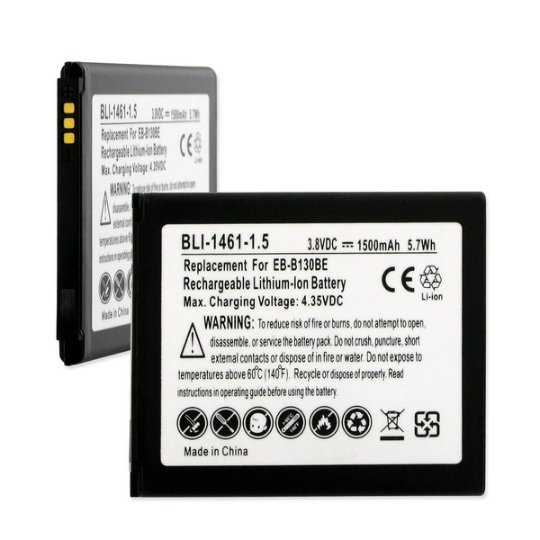 Picture of Empire BLI-1461-1.5BK Samsung Replacement Battery - 3.8V, 1500mAh