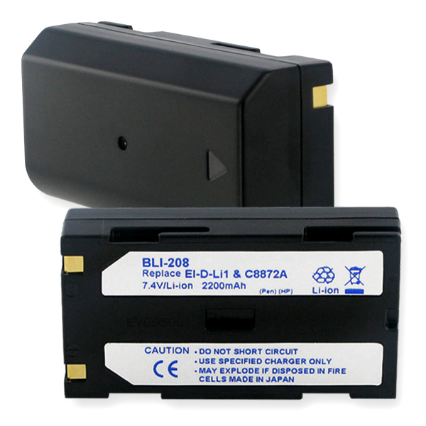 Picture of Empire BLI-208BK Pentax D-Li1 Replacement Battery - 2200mAh