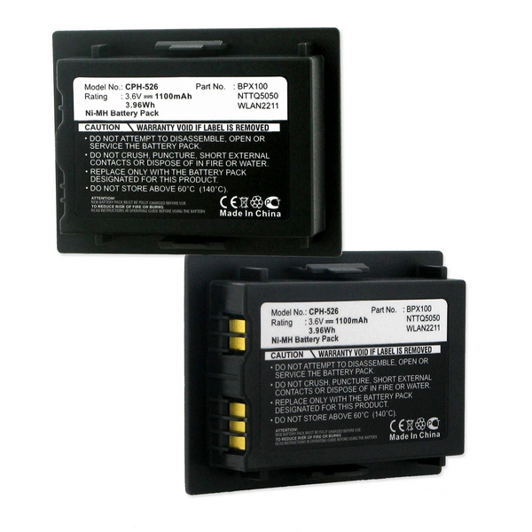 Picture of Empire CPH-526BK Nortel Replacement Battery - 750 Mah