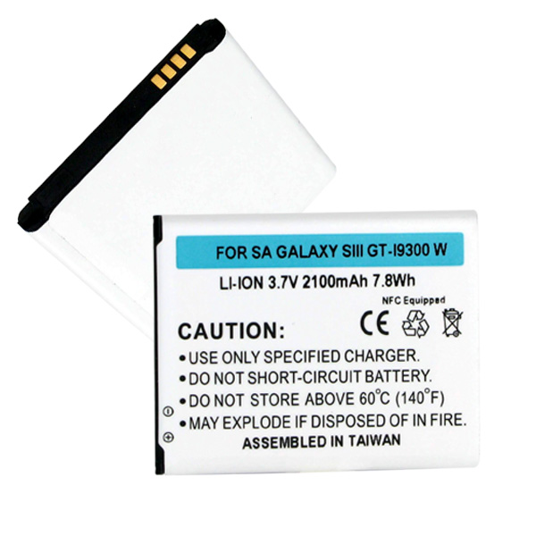Picture of Empire BLI-1258-2.1BK Samsung Galaxy S Iii With Nfc Replacement Battery - 1.2Ah, 3.8V