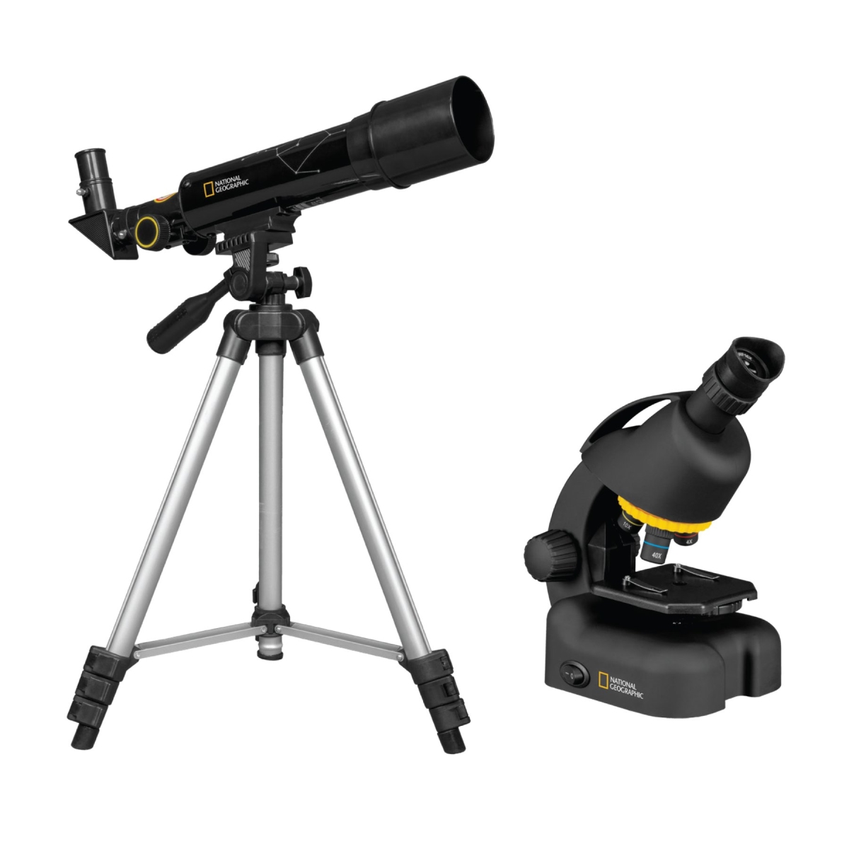 Picture of Explore Scientific 80-30124 50 mm Telescope & 640x Microscope Set