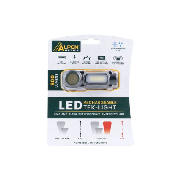 800 LED Rechargeable Headlamp or Flashlight