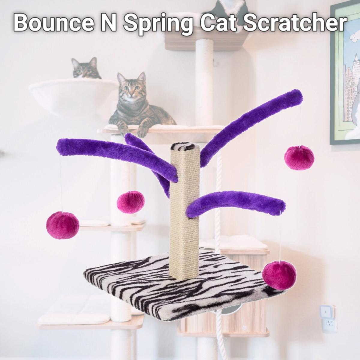 Picture of Prevue Pet Products PP-708 Bounce N Spring Cat Scratcher
