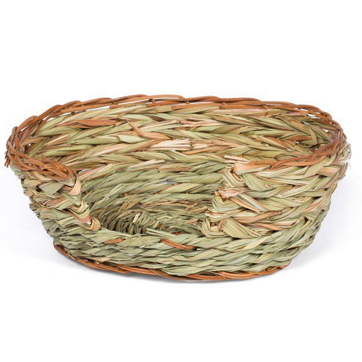 Picture of Prevue Pet Products PP-1072 Oval Pet Nest, Natural Grass - Large