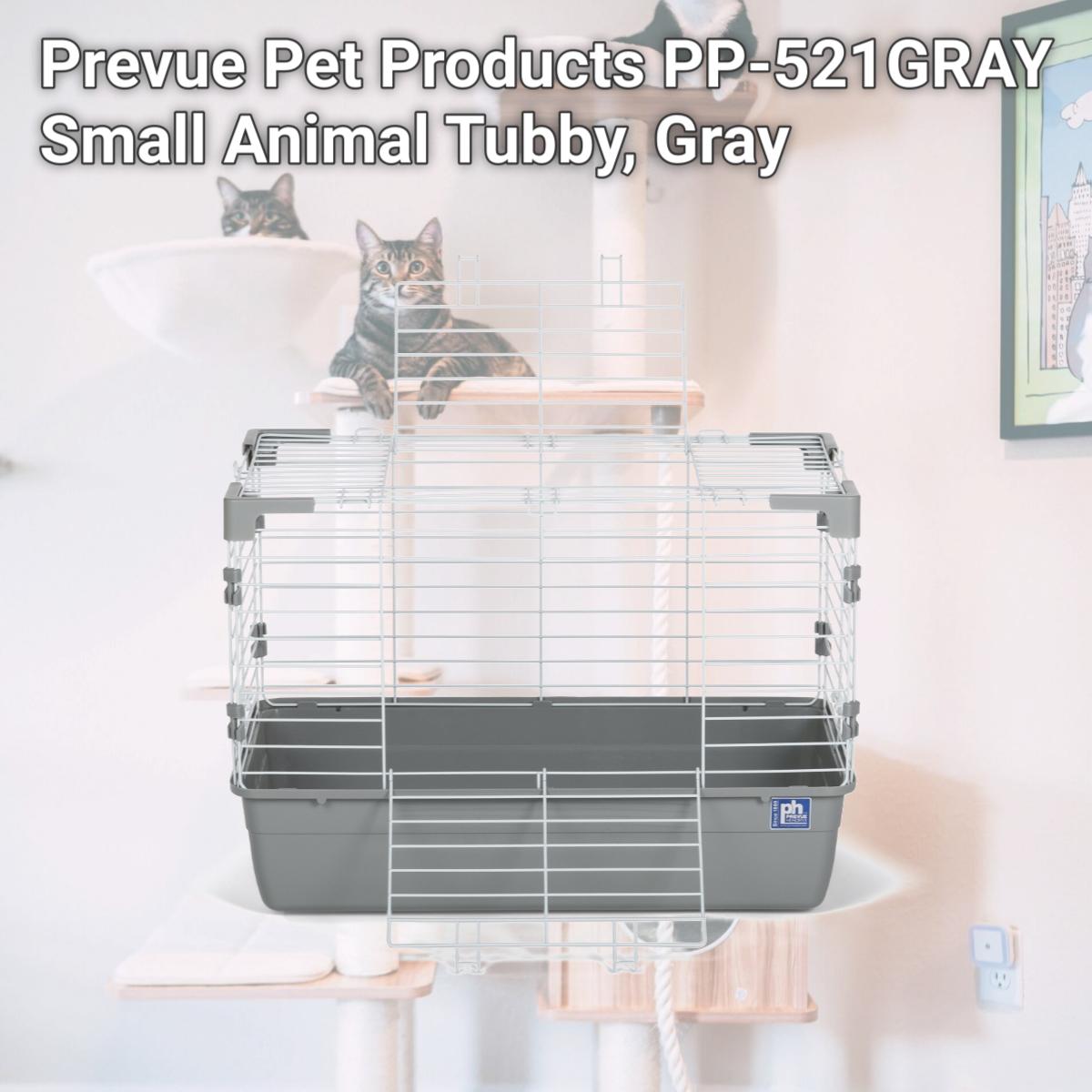 Picture of Prevue Pet Products PP-521GRAY Small Animal Tubby, Gray
