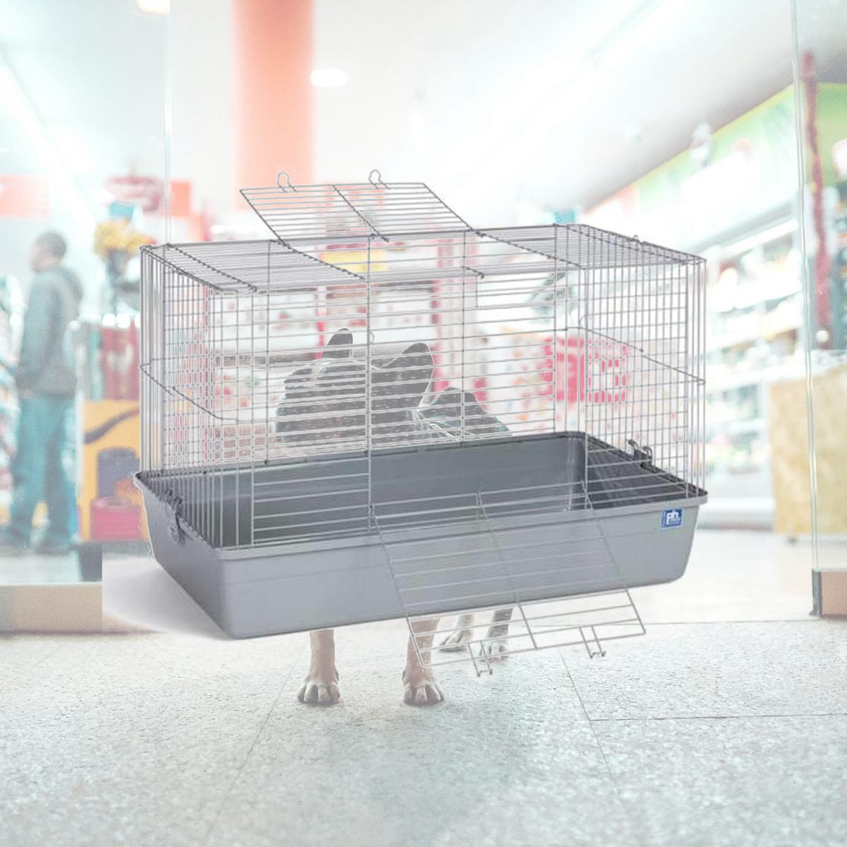 Picture of Prevue Pet Products PP-523GRAY Small Animal Tubby, Gray