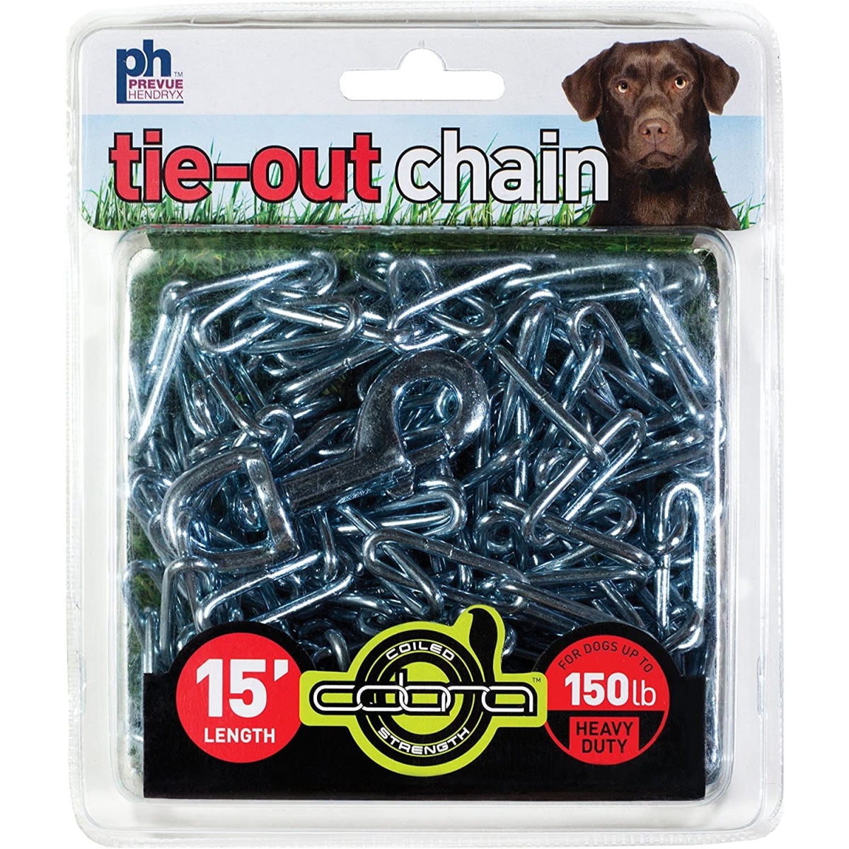 Picture of Prevue Pet Products PP-2116 15 ft. Heavy Duty Tie-Out Chain&#44; Stainless Steel