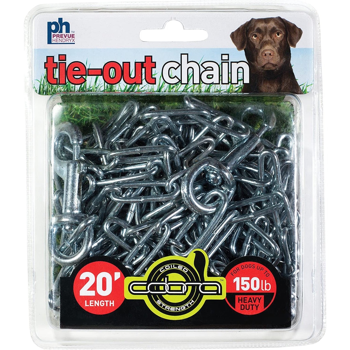 Picture of Prevue Pet Products PP-2117 20 ft. Heavy Duty Tie-Out Chain&#44; Stainless Steel