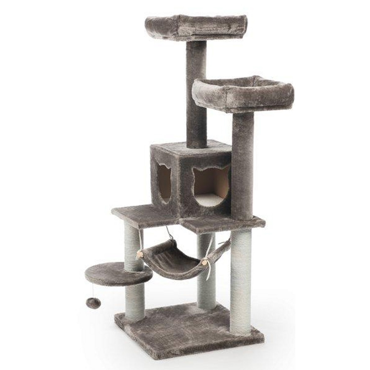 Picture of Prevue Pet Products PP-7310 Kitty Power Paws Party Tower, Gray