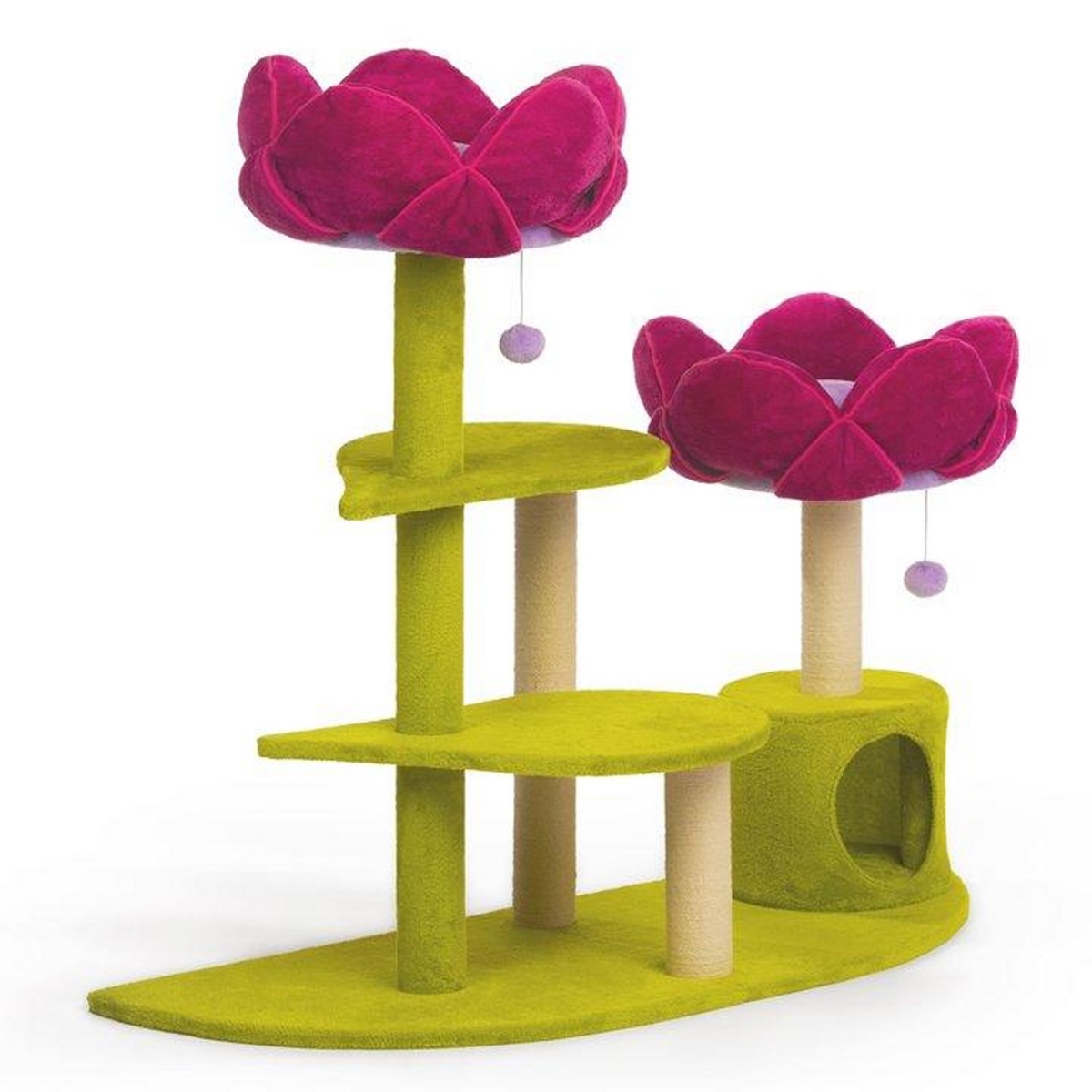Picture of Prevue Pet Products PP-7324 Kitty Power Flower Garden Cat Tree Tower