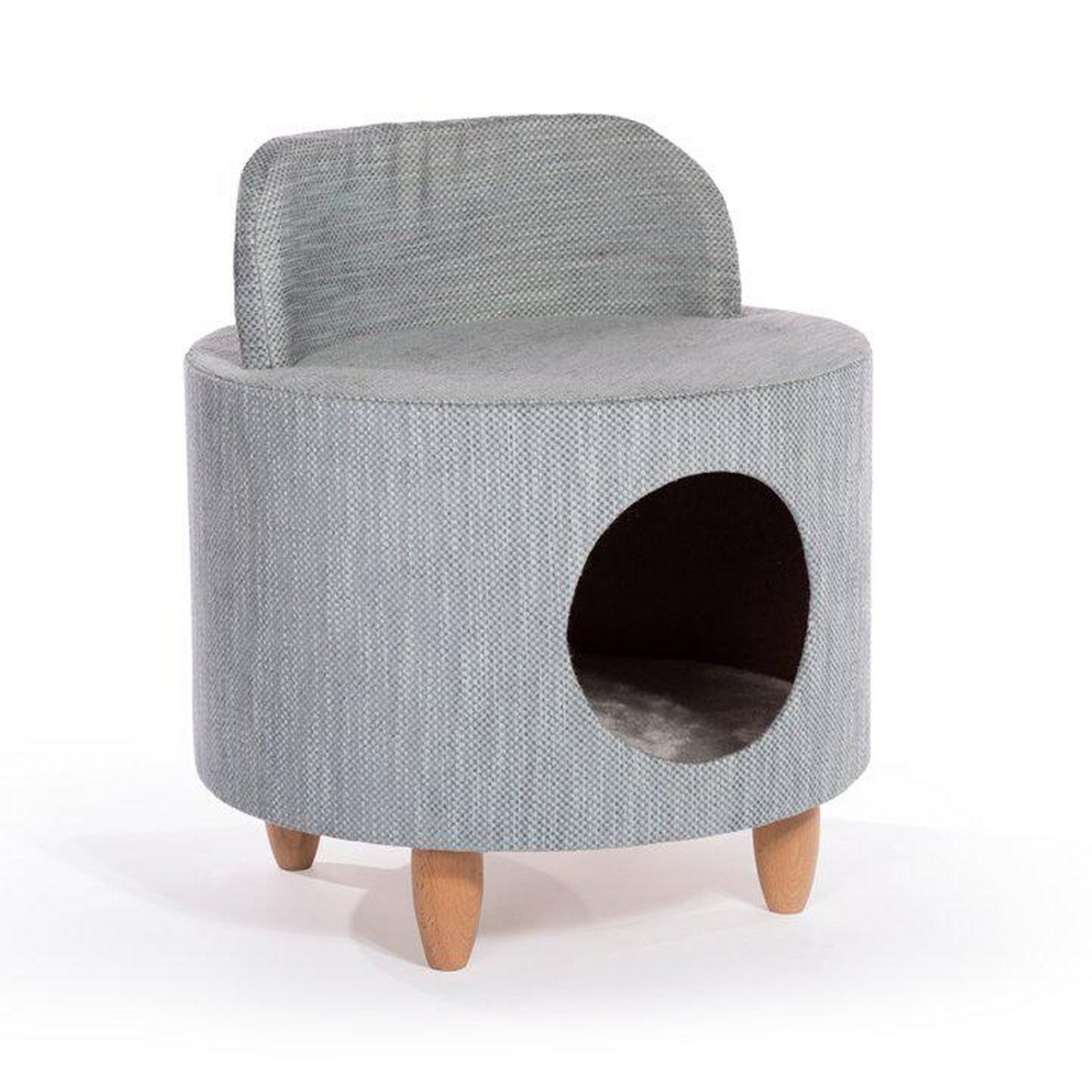 Picture of Prevue Pet Products PP-7382 Power Paws Hollywood Chair&#44; Blue & Gray