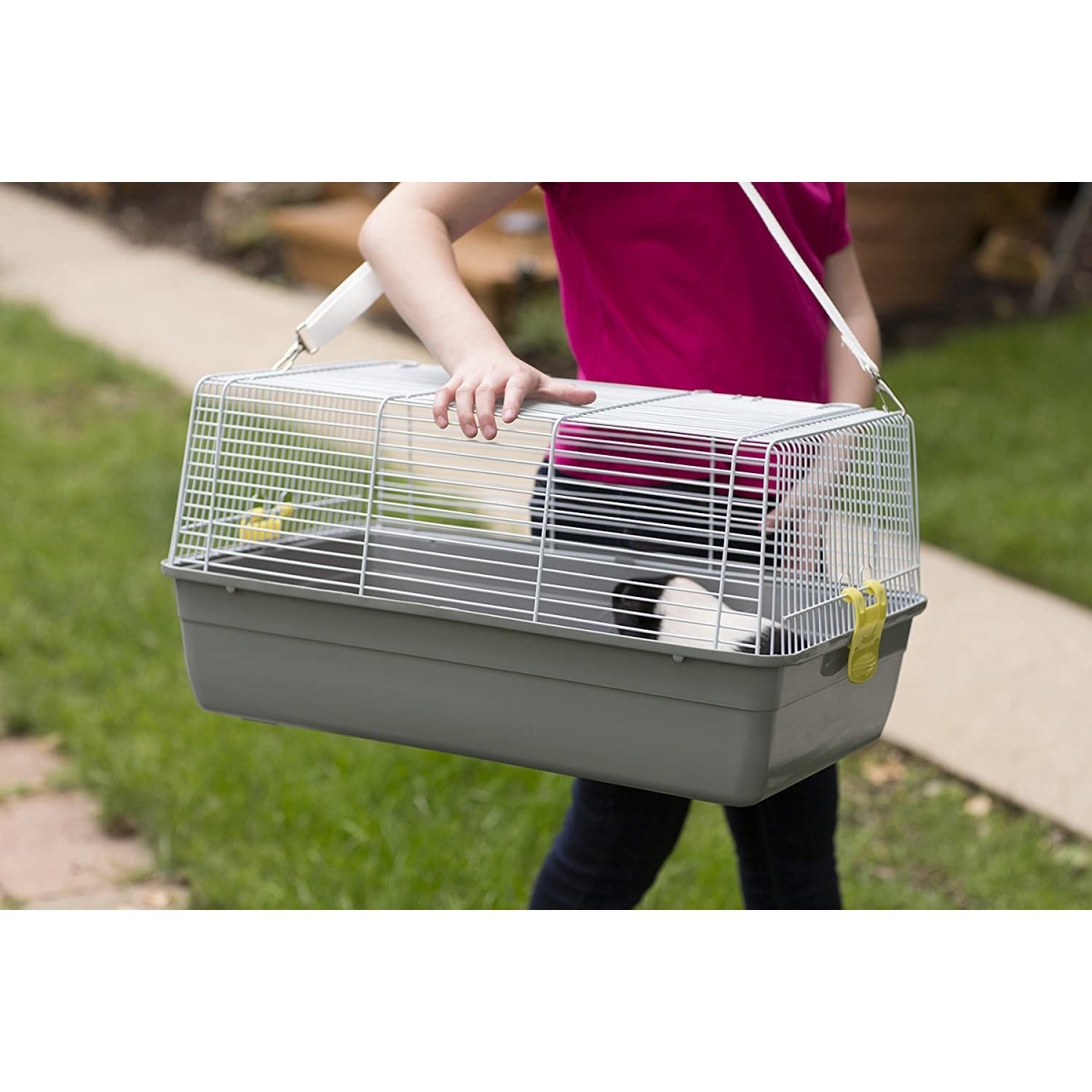 Picture of Prevue Pet Products PP-SP1306GRAY Universal Pet Carrier, Gray