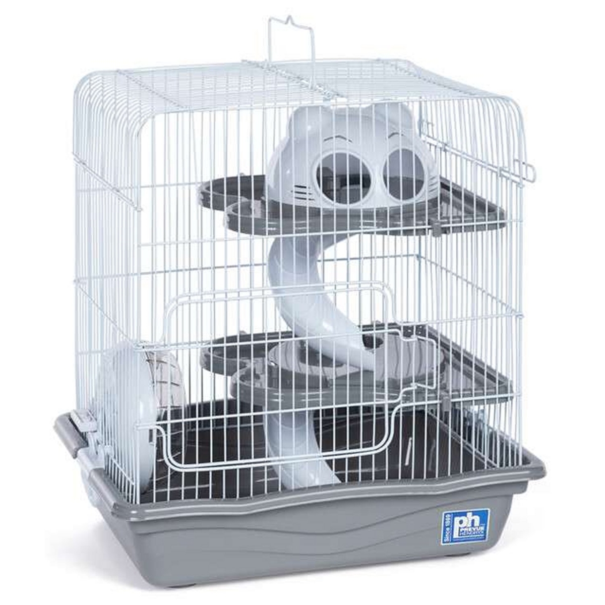Picture of Prevue Pet Products PP-SP2003GRAY Hamster Haven Cage&#44; Gray - Small