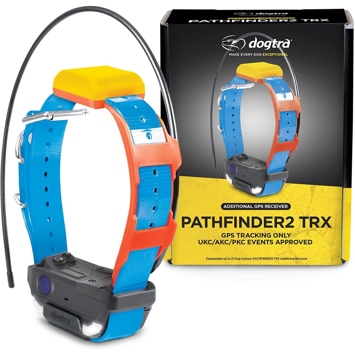 Picture of Dogtra PF2 TRX BLUE Pathfinder 2 GPS Dog Tracker Collar - Blue
