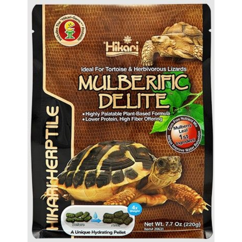Picture of Essential Pet Products HK20631 Hikari Herptile Mulberific Delite Tortoise Food - 7.7 oz