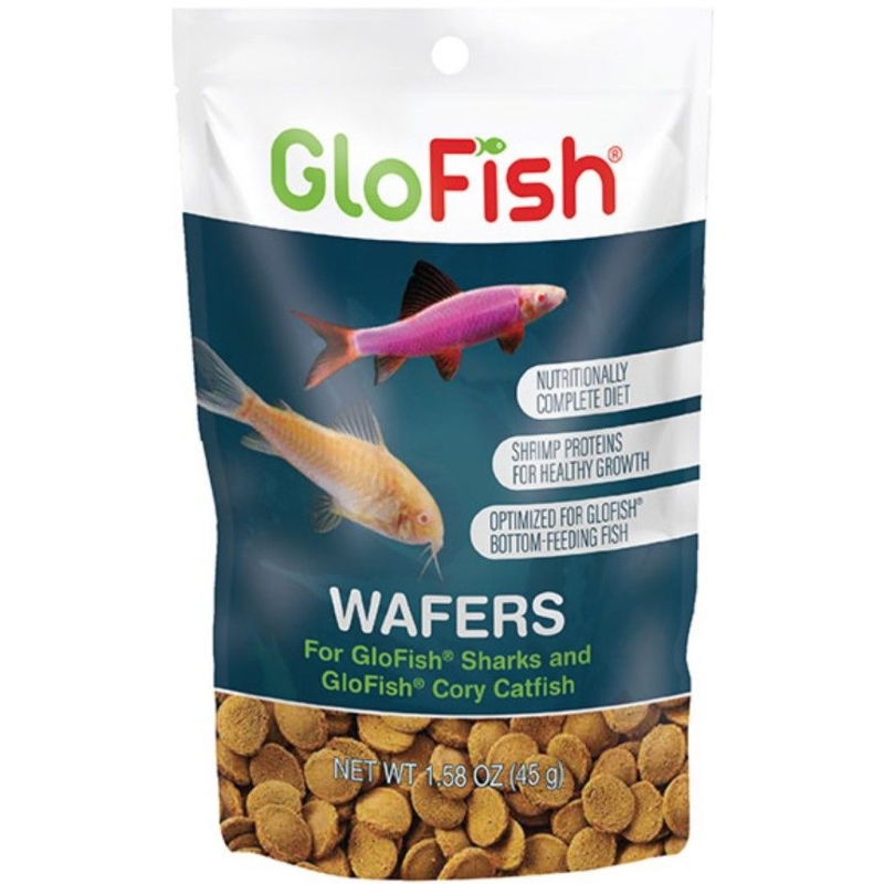 Picture of Essential Pet Products YT78443 GloFish Cory Wafers Fish Food for GloFish Sharks & Cory Catfish - 1.58 oz